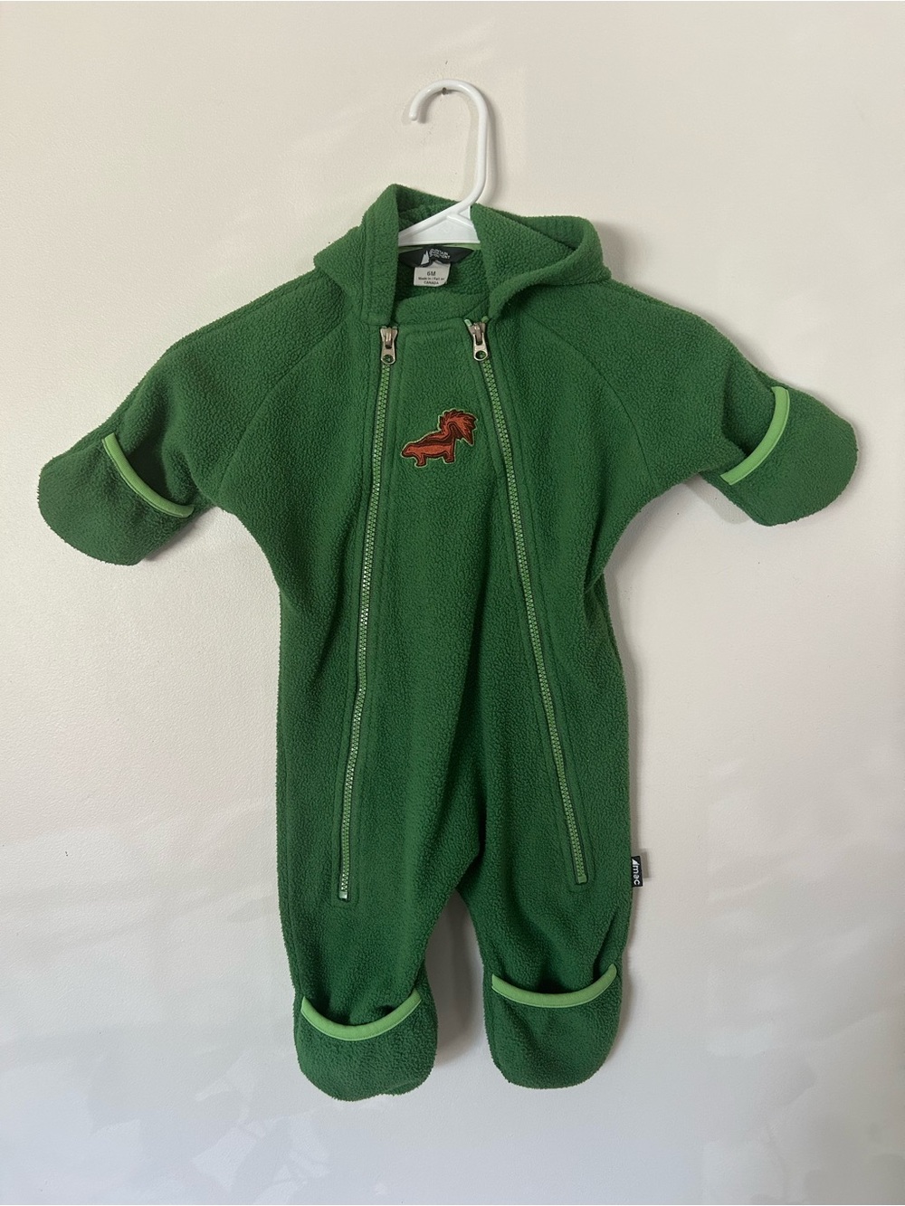 Vintage MEC Fleece Bunting Suit 6 Months